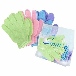Exfoliating Shower Gloves for Full Body 4 Pair